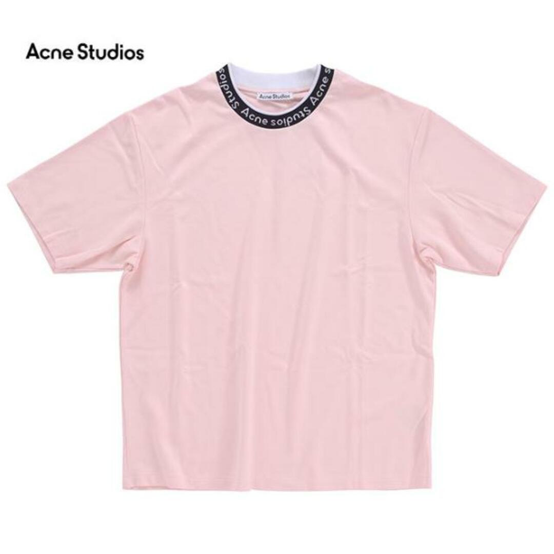 Acne Studios(アクネストゥディオズ)のAcne Studios アクネ ストゥディオズ Extor logo Rib BL0221 PINK Tシャツ 半袖 as0057 ピンク L メンズのトップス(Tシャツ/カットソー(半袖/袖なし))の商品写真