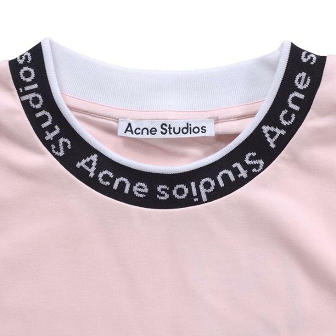 Acne Studios(アクネストゥディオズ)のAcne Studios アクネ ストゥディオズ Extor logo Rib BL0221 PINK Tシャツ 半袖 as0057 ピンク メンズのトップス(Tシャツ/カットソー(半袖/袖なし))の商品写真