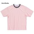 Acne Studios アクネ ストゥディオズ Extor logo Rib BL0221 PINK Tシャツ 半袖 as0057 ピンク L