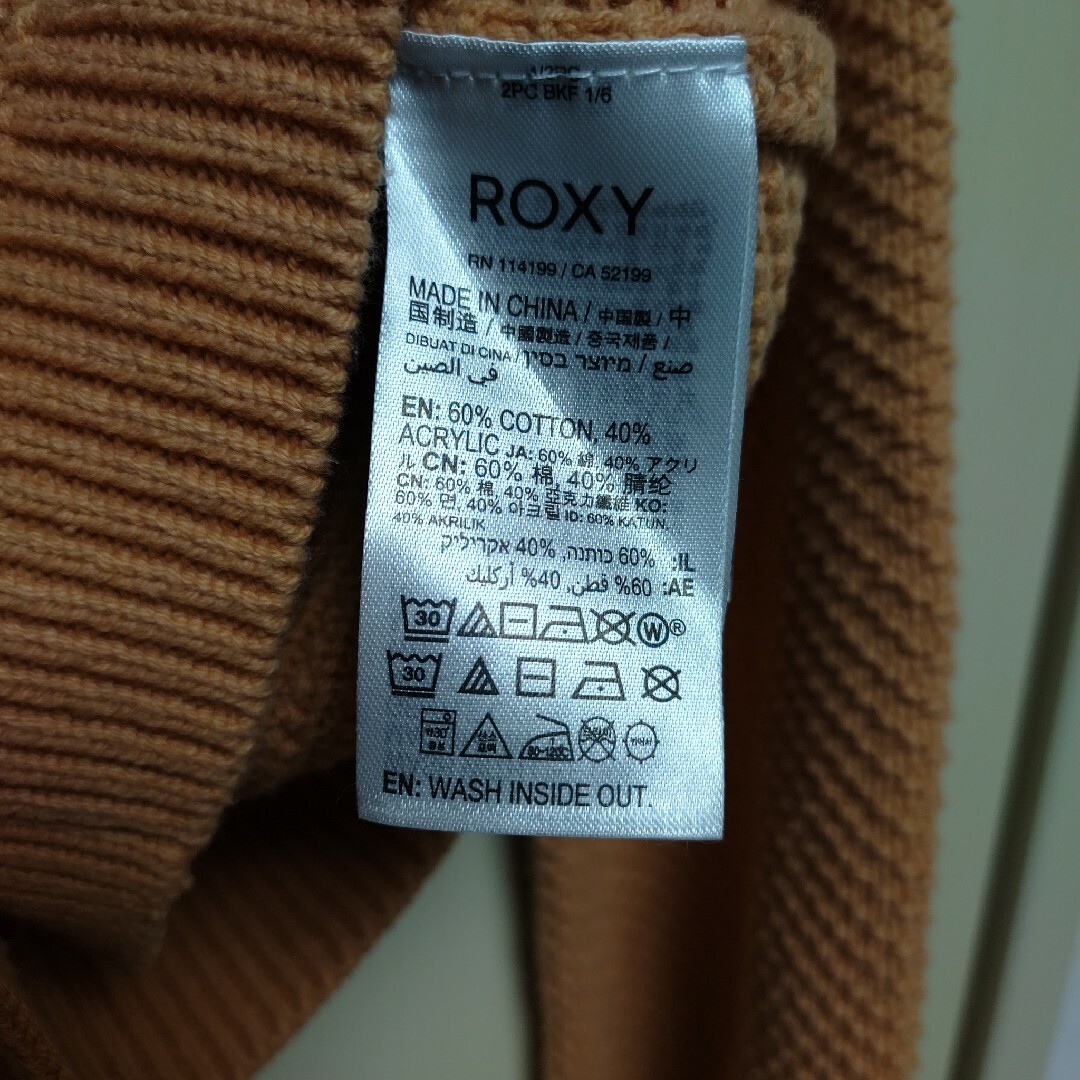 Roxy(ロキシー)のROXY ワッフルニット カーディガン レディースのトップス(カーディガン)の商品写真