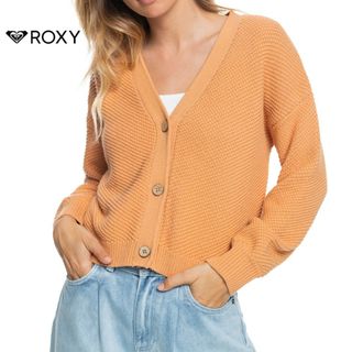 ロキシー(Roxy)のROXY ワッフルニット カーディガン(カーディガン)