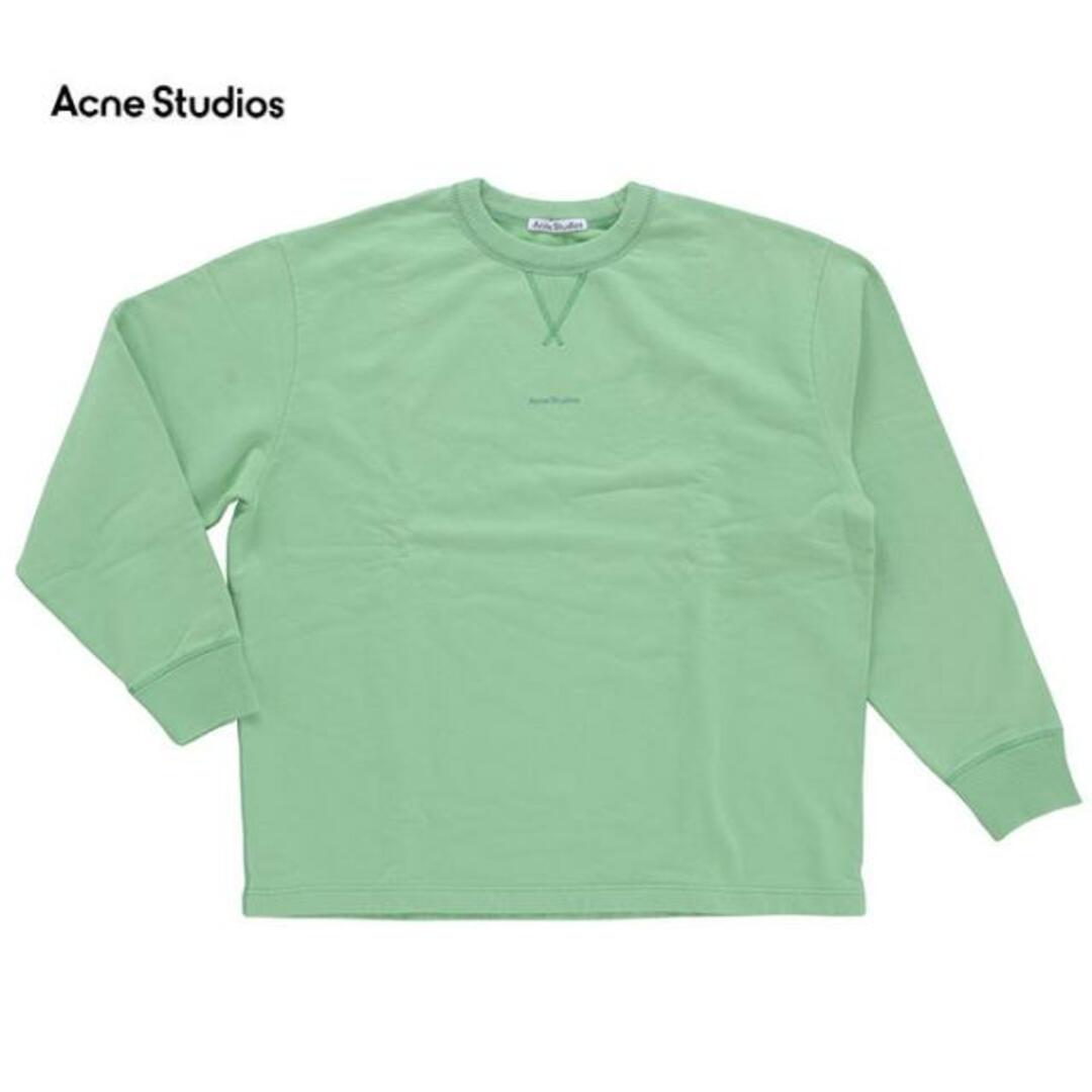 Acne Studios(アクネストゥディオズ)のAcne Studios アクネ ストゥディオズ Fin Stamp BI0082 AB9  ロゴ スウェット トレーナー as0076 ミントグリーン メンズのトップス(スウェット)の商品写真