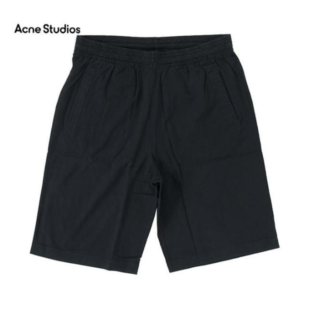 Acne Studios(アクネストゥディオズ)のAcne Studios アクネ ストゥディオズ Frenemi Short stamp BE0057 900 メンズ ショートパンツ ボトムス ズボン  as0077 ブラック メンズのパンツ(ショートパンツ)の商品写真