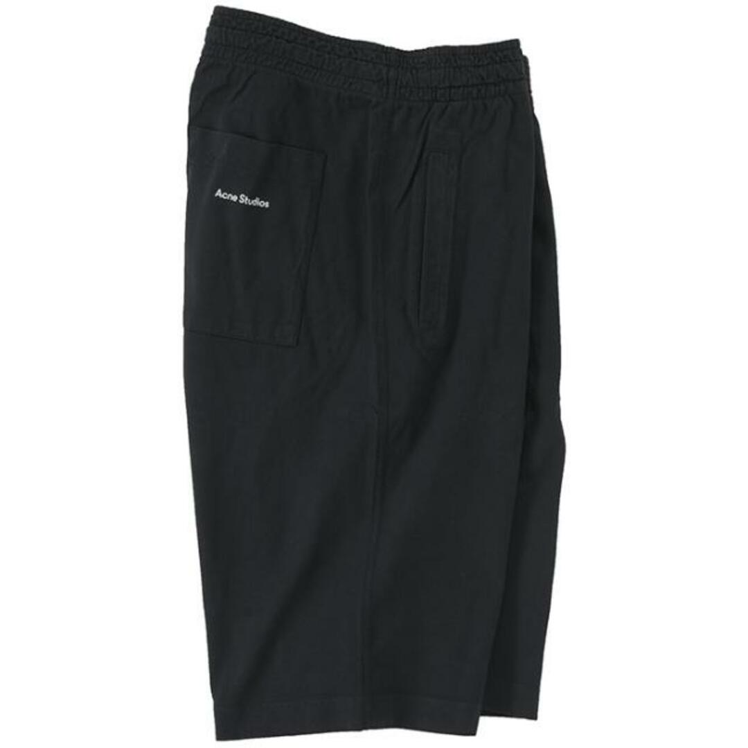 Acne Studios(アクネストゥディオズ)のAcne Studios アクネ ストゥディオズ Frenemi Short stamp BE0057 900 メンズ ショートパンツ ボトムス ズボン  as0077 ブラック メンズのパンツ(ショートパンツ)の商品写真