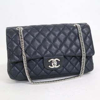 シャネル(CHANEL)の【CHANEL】シャネル マトラッセ25 Wフラップチェーン ショルダーバッグ 11番台 シルバー金具/ko00653ng(ショルダーバッグ)