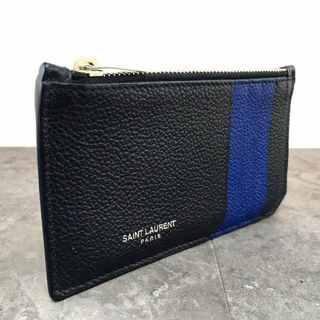 サンローラン(Saint Laurent)の極美品 Saint Laurent フラグメントケース 黒 470(コインケース/小銭入れ)