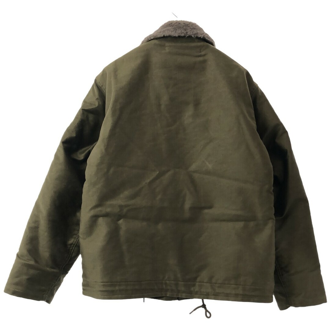 AVIREX(アヴィレックス)のAVIREX アヴィレックス N-1 DECK JACKET VINTAGE N-1 デッキジャケットヴィンテージ カーキ 42 783-3952038 メンズのジャケット/アウター(ミリタリージャケット)の商品写真