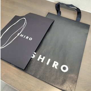 shiro ギフト　ショッパー　ショップ袋　シロ　柔軟剤