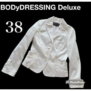 ボディドレッシングデラックス(BODY DRESSING Deluxe)のボディドレッシングデラックス　テーラードジャケット　ストレッチ　アウター　伸縮(テーラードジャケット)