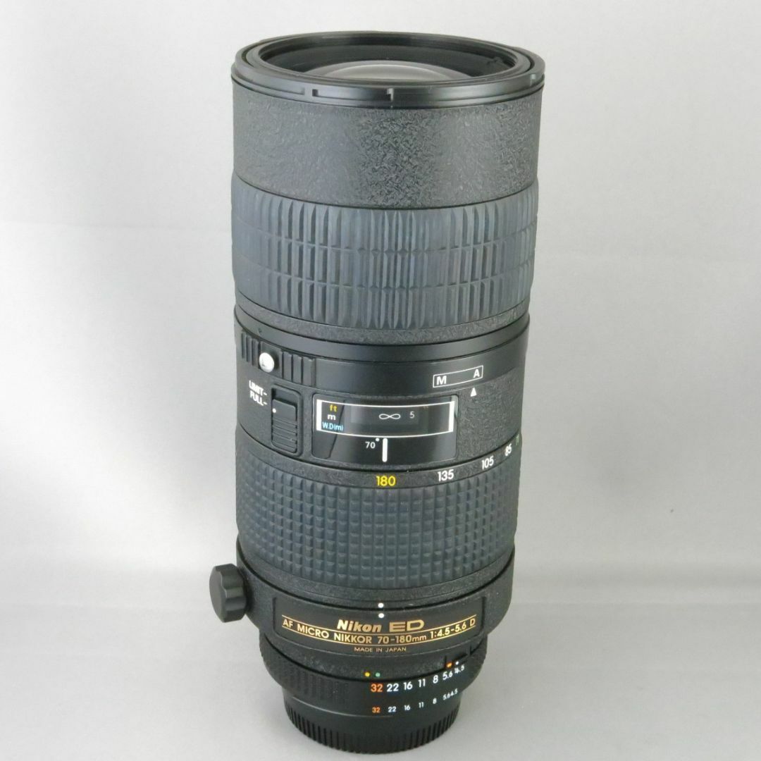 Nikon(ニコン)のニコン　AF70-180mmF4.5-5.6D MICRO スマホ/家電/カメラのカメラ(レンズ(ズーム))の商品写真