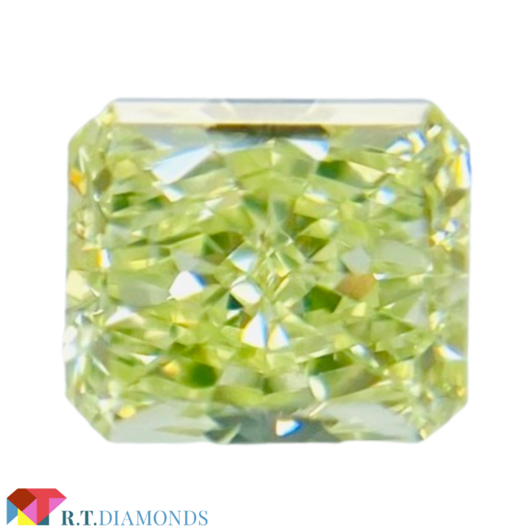 FANCY YELLOW GREEN 0.266ct RCT/RT253 レディースのアクセサリー(その他)の商品写真