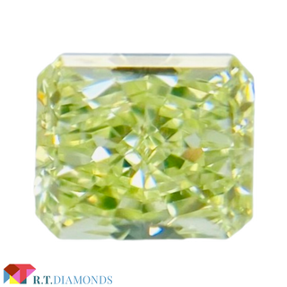 FANCY YELLOW GREEN 0.266ct RCT/RT253(その他)