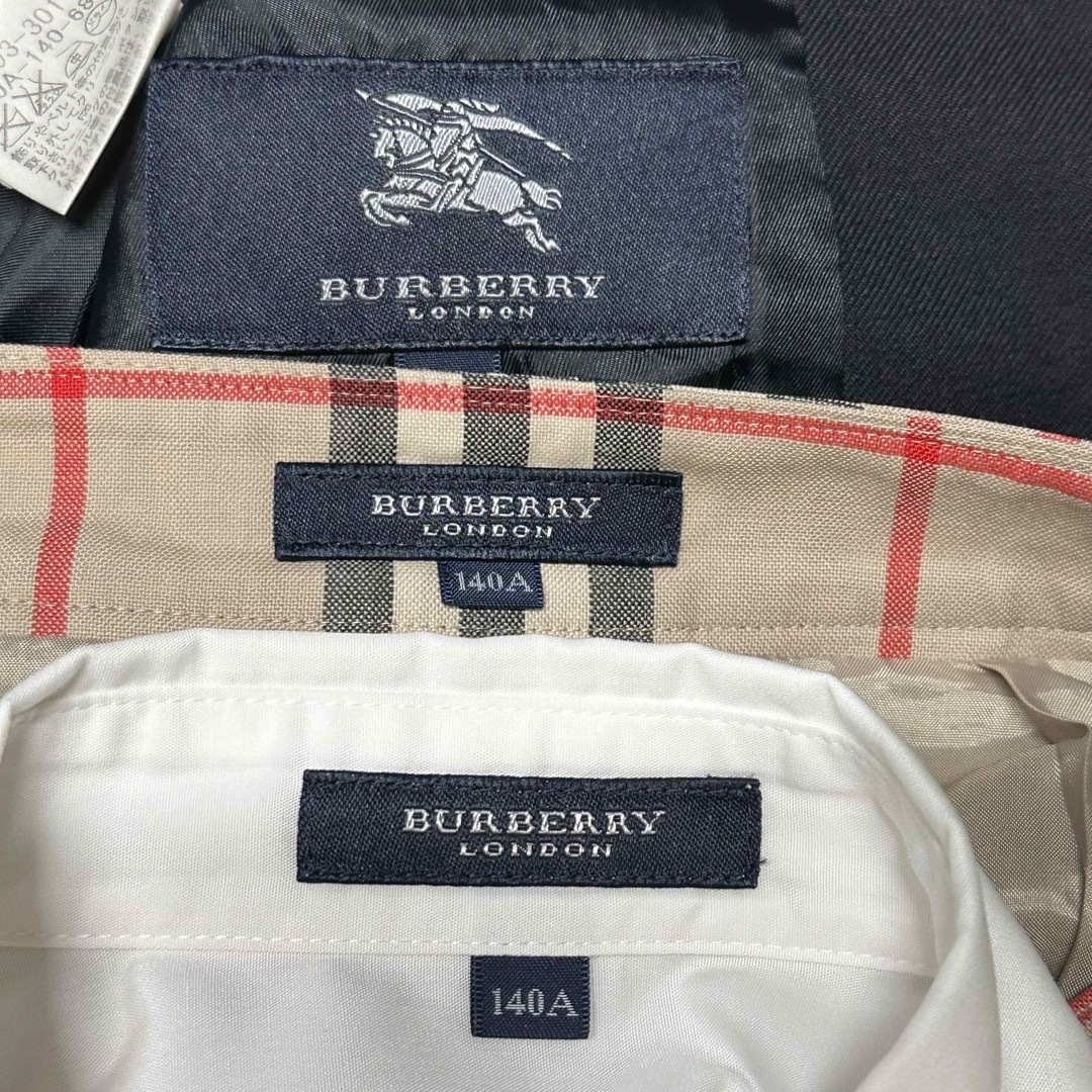 BURBERRY(バーバリー)の卒服　バーバリーロンドン　卒業入学式　フォーマルセット　140【匿名配送】 キッズ/ベビー/マタニティのキッズ服女の子用(90cm~)(ドレス/フォーマル)の商品写真