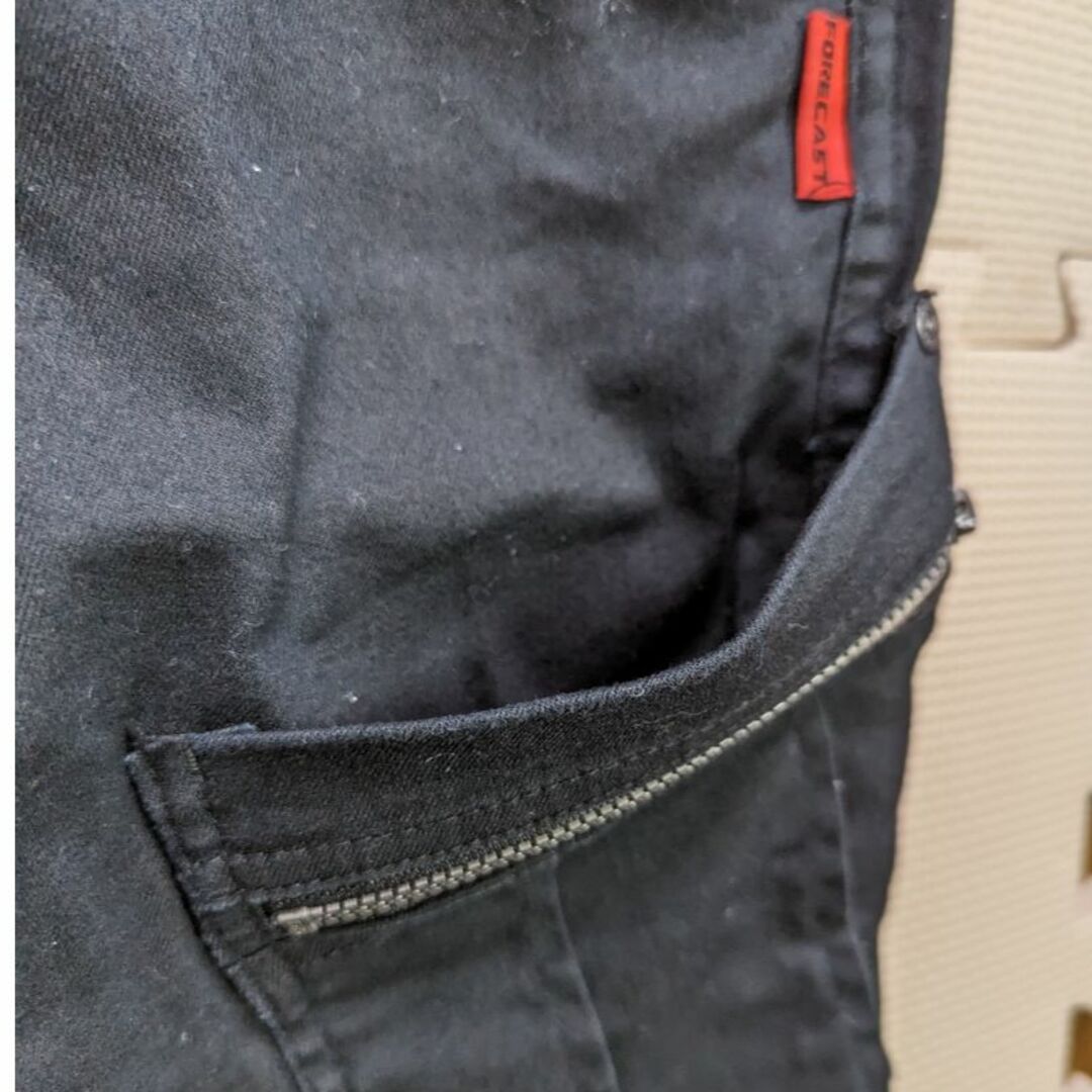 胴囲80～86　股下78　メンズ黒パンツ メンズのパンツ(ワークパンツ/カーゴパンツ)の商品写真