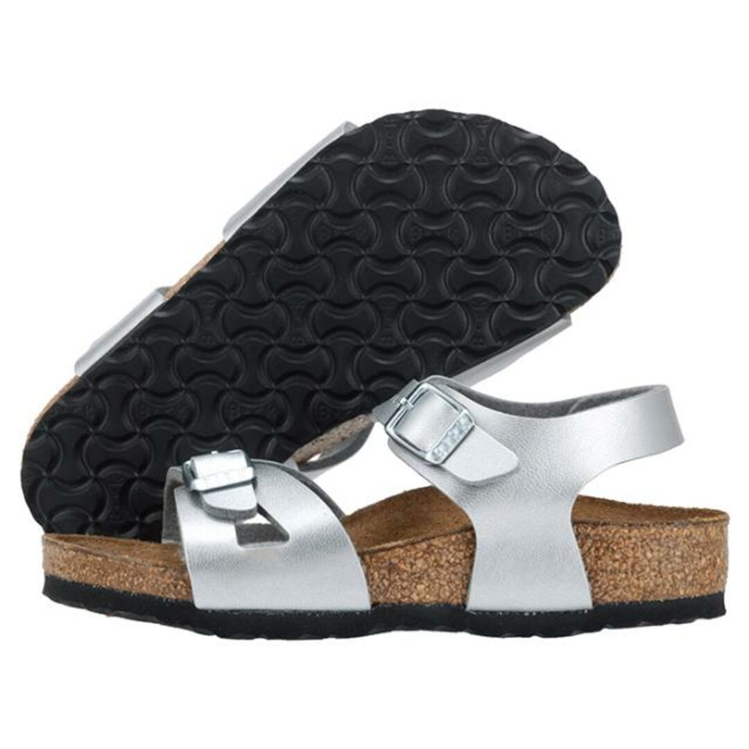 BIRKENSTOCK(ビルケンシュトック)のBIRKEN STOCK ビルケンシュトック Rio Kids 0731483  Silver キッズ サンダル 子供 軽量  bks0005 - キッズ/ベビー/マタニティのキッズ靴/シューズ(15cm~)(サンダル)の商品写真