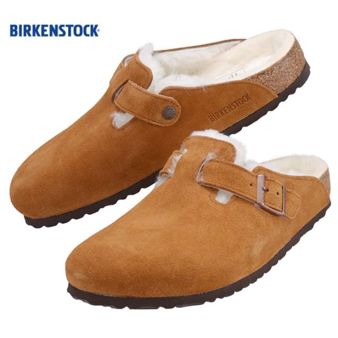 BIRKENSTOCK(ビルケンシュトック)のBIRKEN STOCK ビルケンシュトック Boston VL/Shearling 1001140 ボストン サンダル ボア bks0030 ミンク メンズの靴/シューズ(サンダル)の商品写真