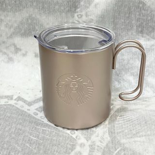 スターバックスコーヒー(Starbucks Coffee)の日本未発売　スターバックス　ステンレス　マグ　シャンパン(グラス/カップ)