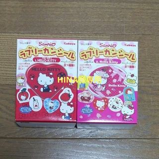 ハローキティ(ハローキティ)のハローキティ　ラブリーカンシール、CAN CAN SEAL、ピカピカマスコット(キャラクターグッズ)