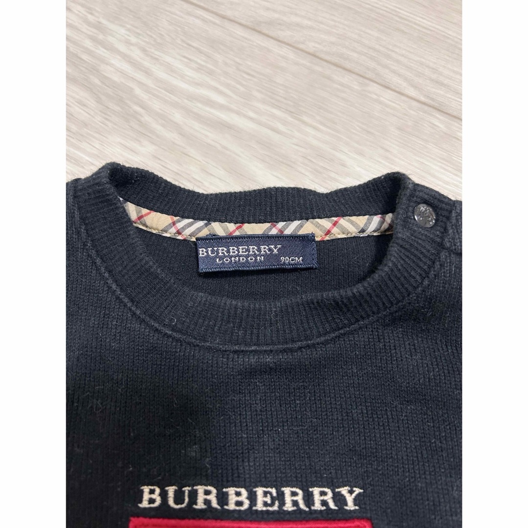 BURBERRY(バーバリー)のBURBERRY トレーナー 90cm キッズ/ベビー/マタニティのキッズ服男の子用(90cm~)(Tシャツ/カットソー)の商品写真