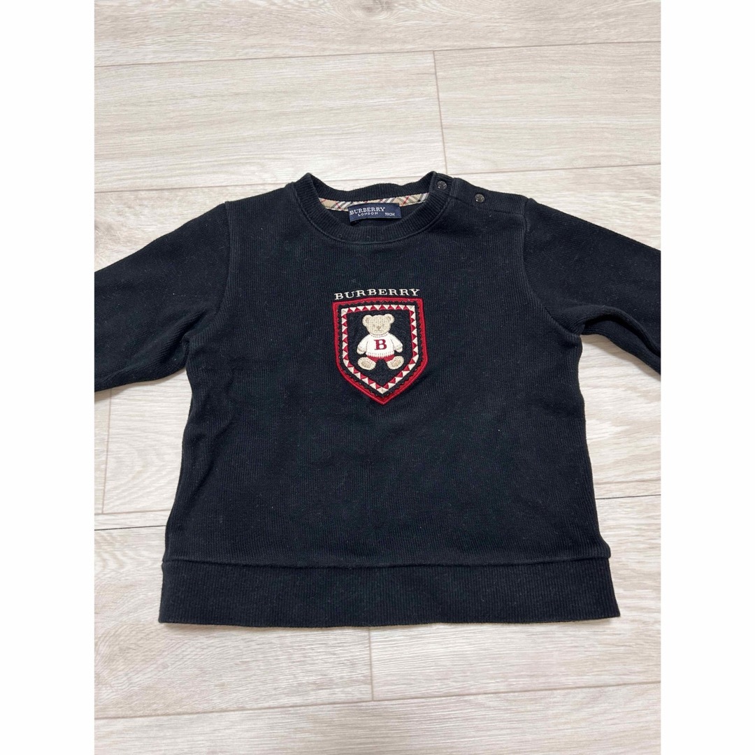 BURBERRY(バーバリー)のBURBERRY トレーナー 90cm キッズ/ベビー/マタニティのキッズ服男の子用(90cm~)(Tシャツ/カットソー)の商品写真