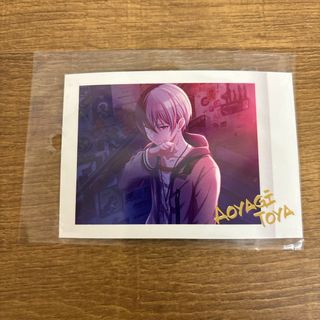 プロジェクトセカイ　青柳冬弥　ぱしゃこれ　箔押し(カード)