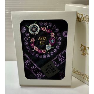 アナスイ(ANNA SUI)の未使用　アナスイ　ハンカチ　刺繍入(ハンカチ)