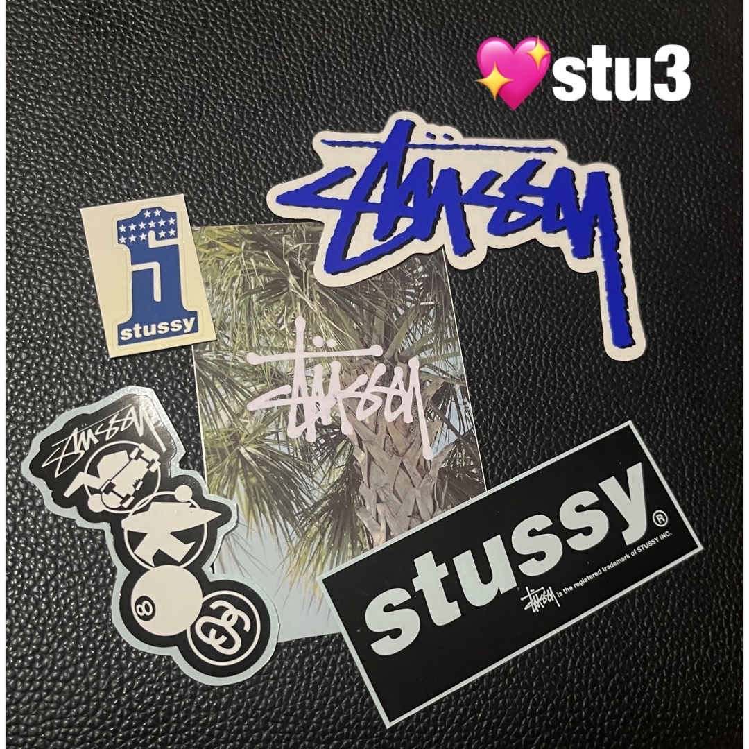 STUSSY(ステューシー)のSTUSSY Sticker × 5 ステューシーステッカー ■stu3 メンズのファッション小物(その他)の商品写真