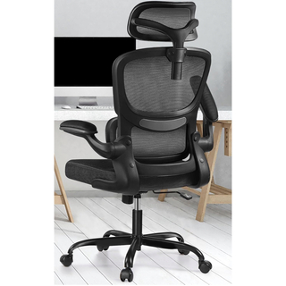 オフィスチェア 椅子 イス 疲れない 勉強 学習 360度回転 腰に良い(オフィスチェア)
