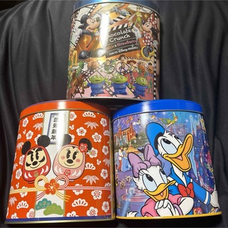 ディズニー(Disney)の【おまけ品】ディズニークランチ缶(小物入れ)