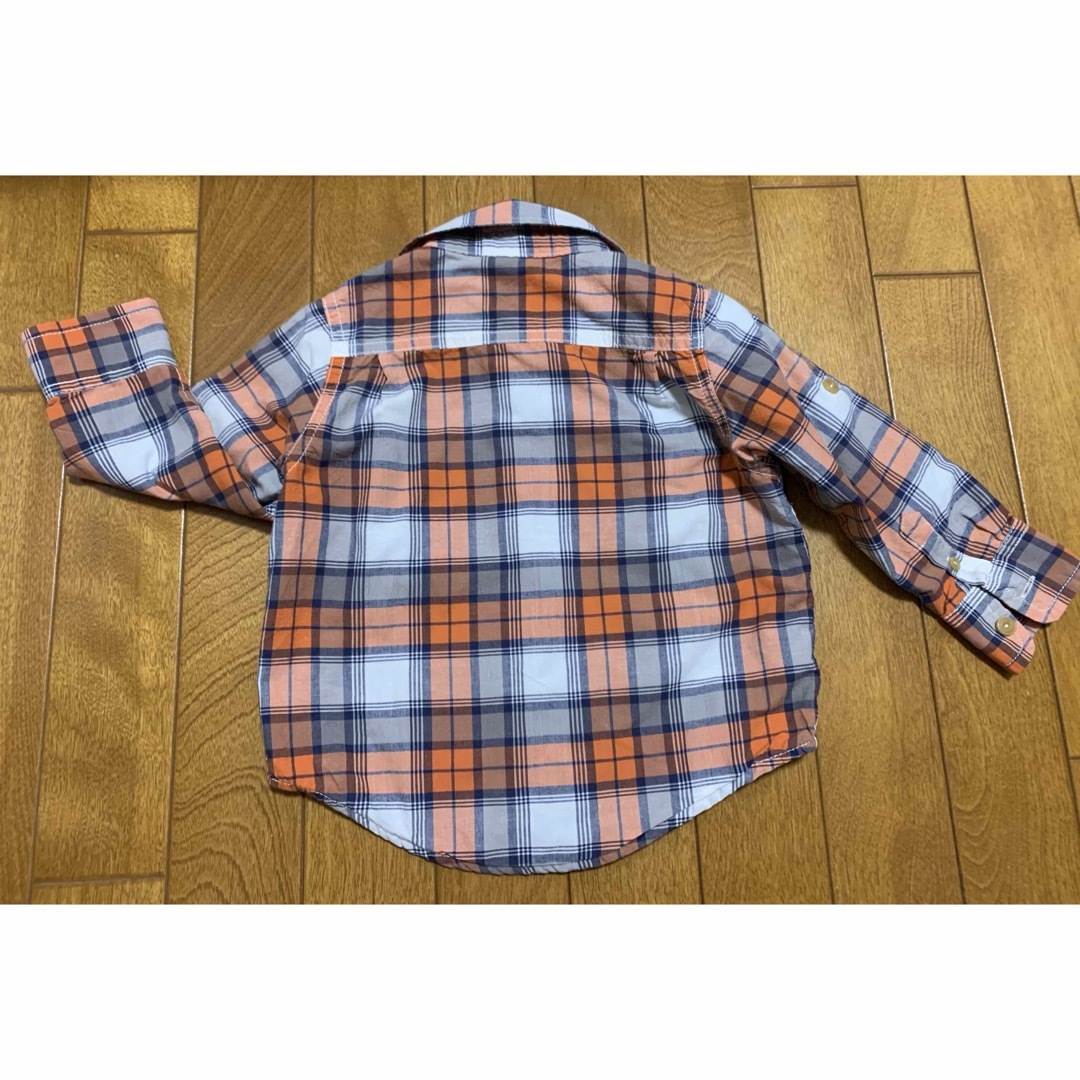 babyGAP(ベビーギャップ)のシャツ&ジーパン　2点セット キッズ/ベビー/マタニティのキッズ服男の子用(90cm~)(ブラウス)の商品写真