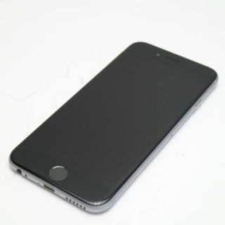 アイフォーン(iPhone)の超美品 au iPhone6 128GB スペースグレイ  M555(スマートフォン本体)