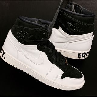 ナイキ(NIKE)の日本未発売　AIR JORDAN 1 RETRO HIGH  EQUALITY(スニーカー)