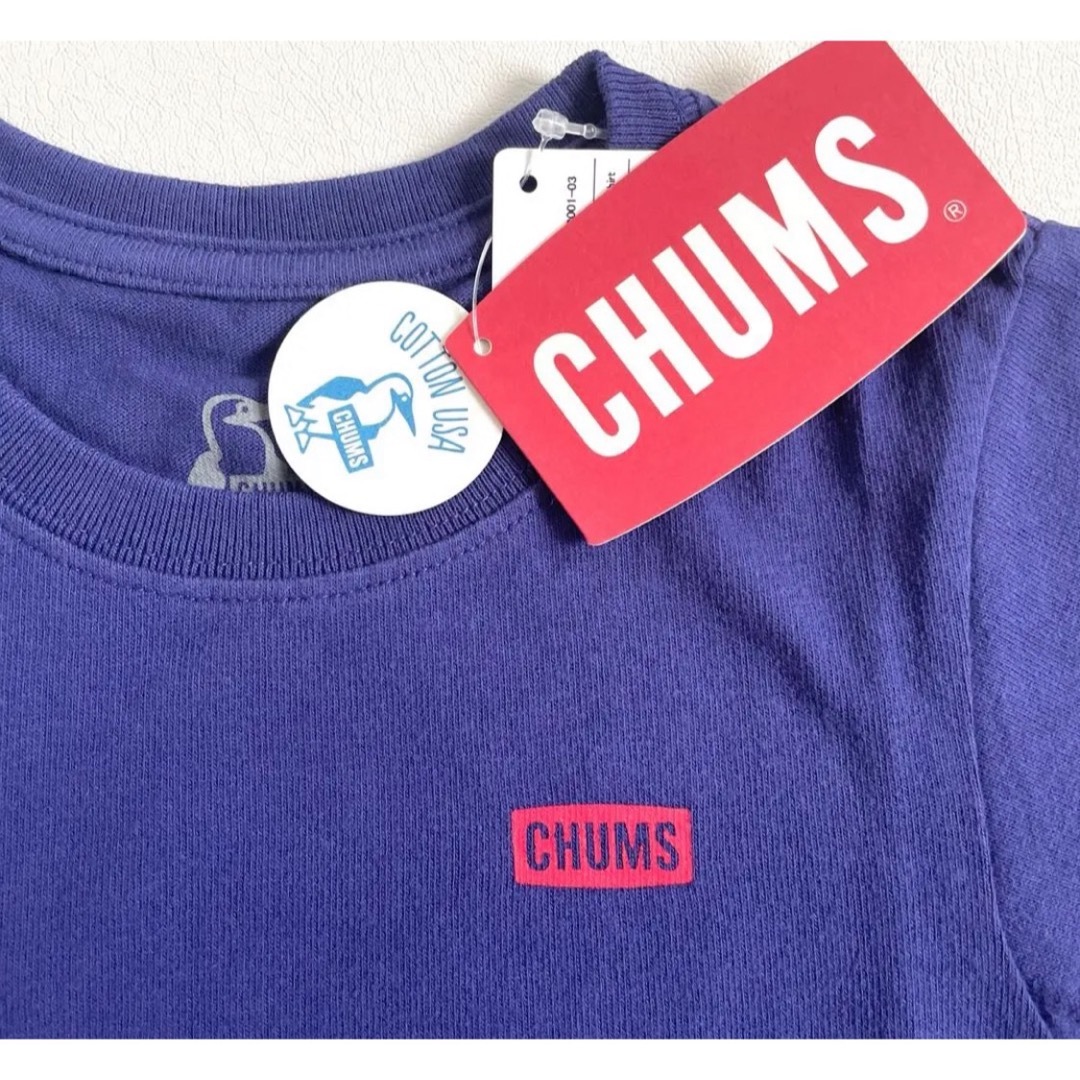 CHUMS(チャムス)の新品　CHUMS  Kid's Booby Logo longT-Shirt S キッズ/ベビー/マタニティのキッズ服男の子用(90cm~)(Tシャツ/カットソー)の商品写真