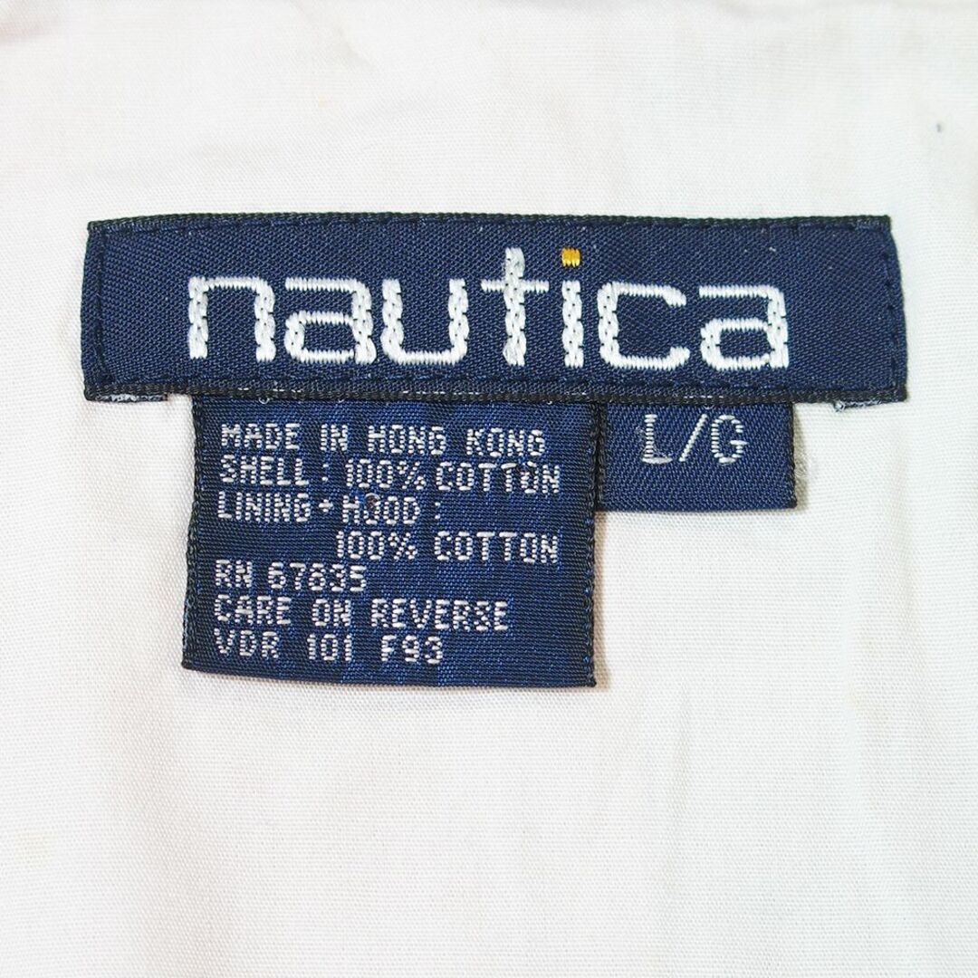 NAUTICA(ノーティカ)の90's NAUTICA ノーティカ セーリングジャケット Lサイズ メンズのジャケット/アウター(マウンテンパーカー)の商品写真