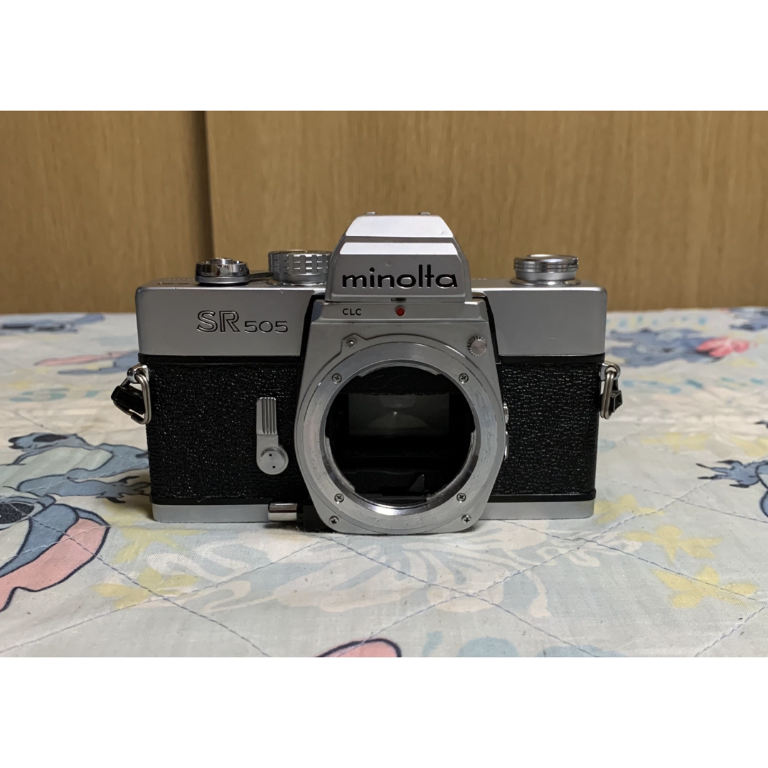 KONICA MINOLTA(コニカミノルタ)のMINOLTA SR505  レンズとフィルター付き スマホ/家電/カメラのカメラ(フィルムカメラ)の商品写真