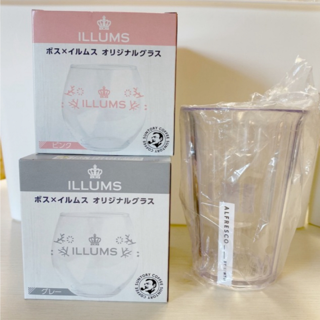 ILLUMS(イルムス)のKINTO キントー ♡ ILLUMS イルムス  グラス　 インテリア/住まい/日用品のキッチン/食器(グラス/カップ)の商品写真