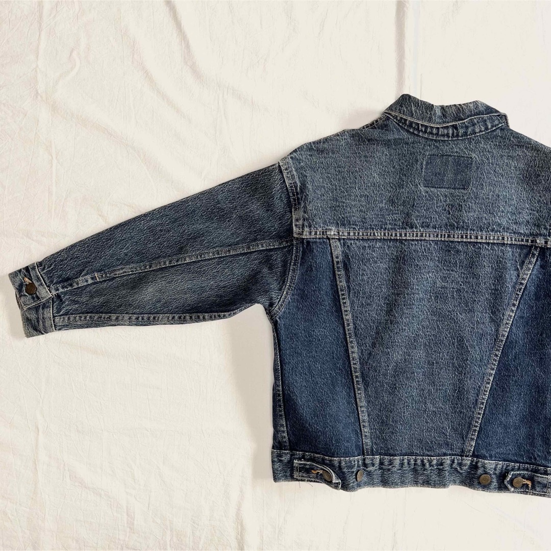 Levi's(リーバイス)のリーバイス 90s ケミカルウォッシュデニムジャケット USA製 Gジャン 美品 レディースのジャケット/アウター(Gジャン/デニムジャケット)の商品写真