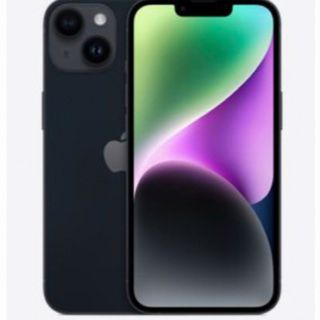 アイフォーン(iPhone)のApple iPhone 14 128GB ブラック(スマートフォン本体)