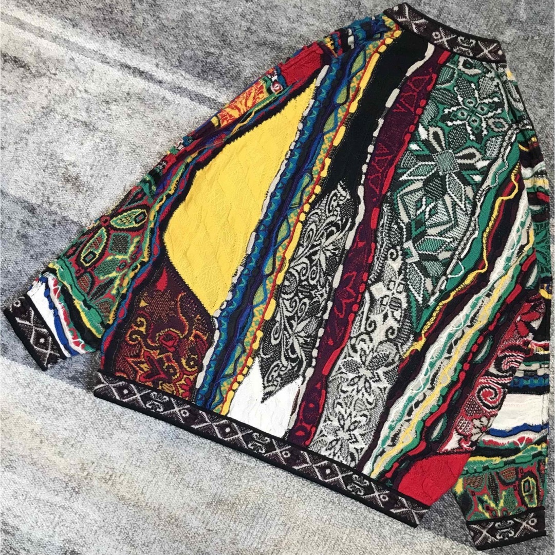 COOGI - 最高傑作 美しき花柄&植物柄 芸術 COOGI 薄手 コットン ニット COOGI - 最高傑作 美しき花柄&植物柄 芸術 COOGI 薄手 コットン ニット