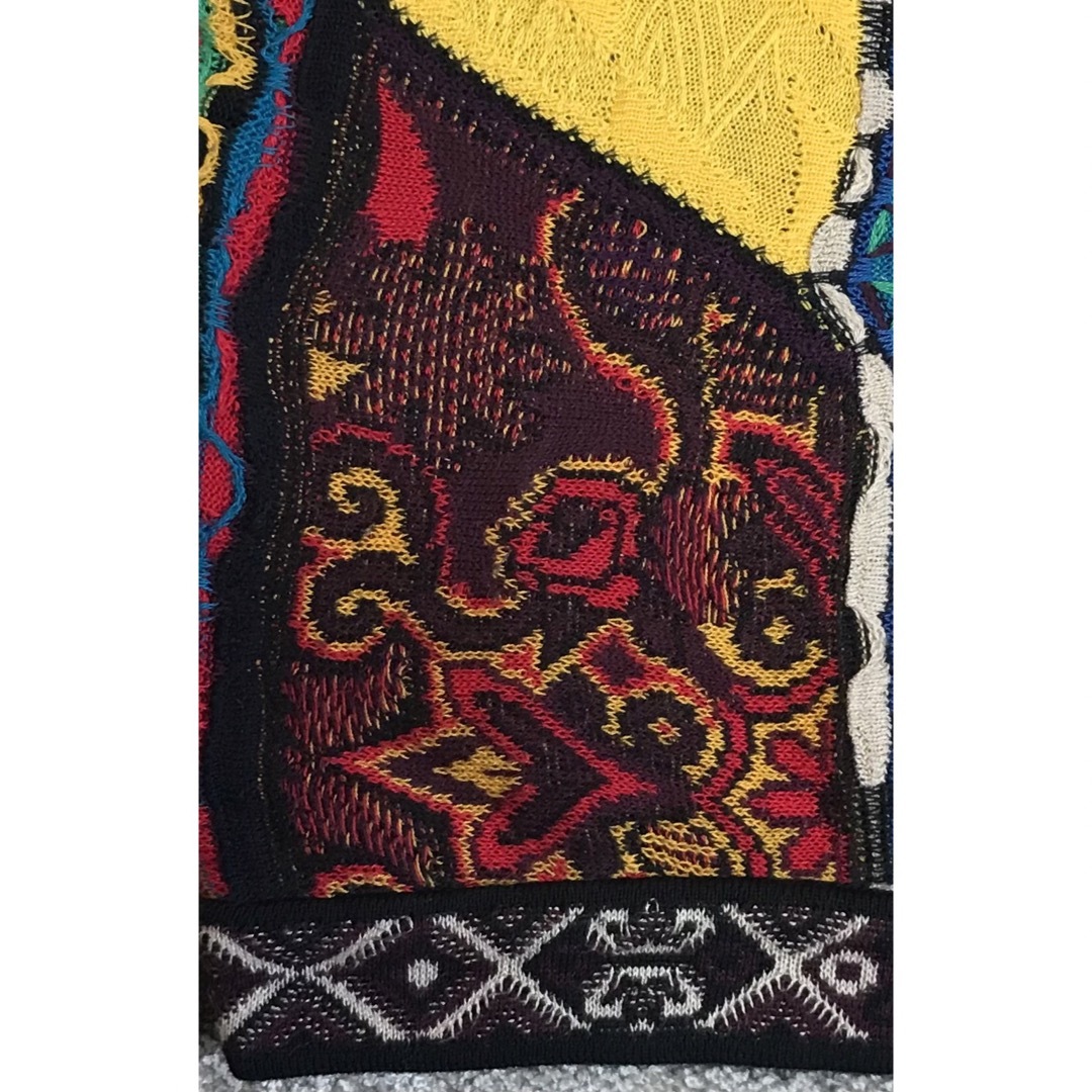 COOGI - 最高傑作 美しき花柄&植物柄 芸術 COOGI 薄手 コットン ニット COOGI - 最高傑作 美しき花柄&植物柄 芸術 COOGI 薄手 コットン ニット