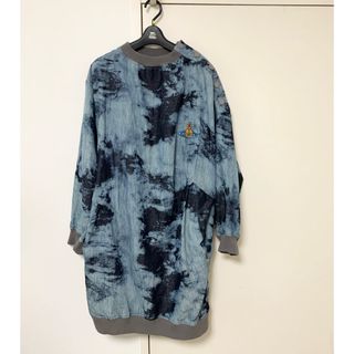 ヴィヴィアンウエストウッド(Vivienne Westwood)の【新品】drunken oversize dress(ひざ丈ワンピース)