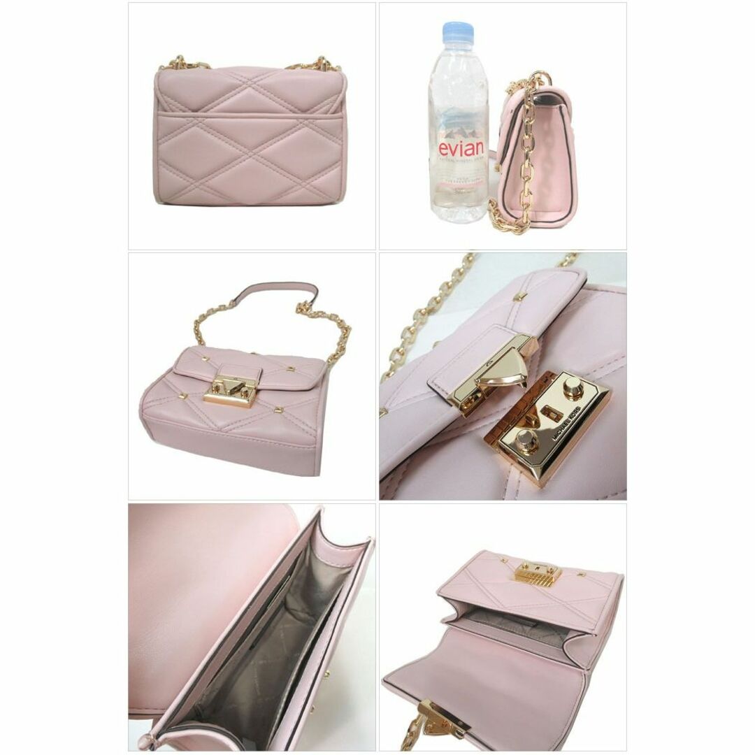 Michael Kors(マイケルコース)の【新品】マイケルコース ショルダーバッグ 35S2GNRC1I POWDER BLUSH(ライトピンク系) MICHAEL KORS セレナ キルティング チェーンショルダー 斜めがけ アウトレット レディース レディースのバッグ(ショルダーバッグ)の商品写真