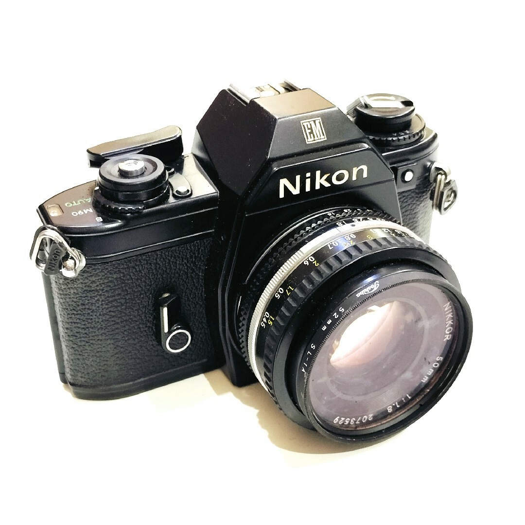 Nikon(ニコン)のNIKON　ニコン　EM　フィルムカメラ　NIKKOR 50mm スマホ/家電/カメラのカメラ(フィルムカメラ)の商品写真