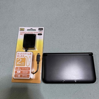 ニンテンドー3DS(ニンテンドー3DS)のNintendo 3DSLL  ブラック(携帯用ゲーム機本体)