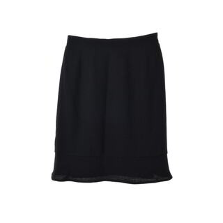 【美品】✨シャネル ✨ スカート 42 ブラック○カラー
