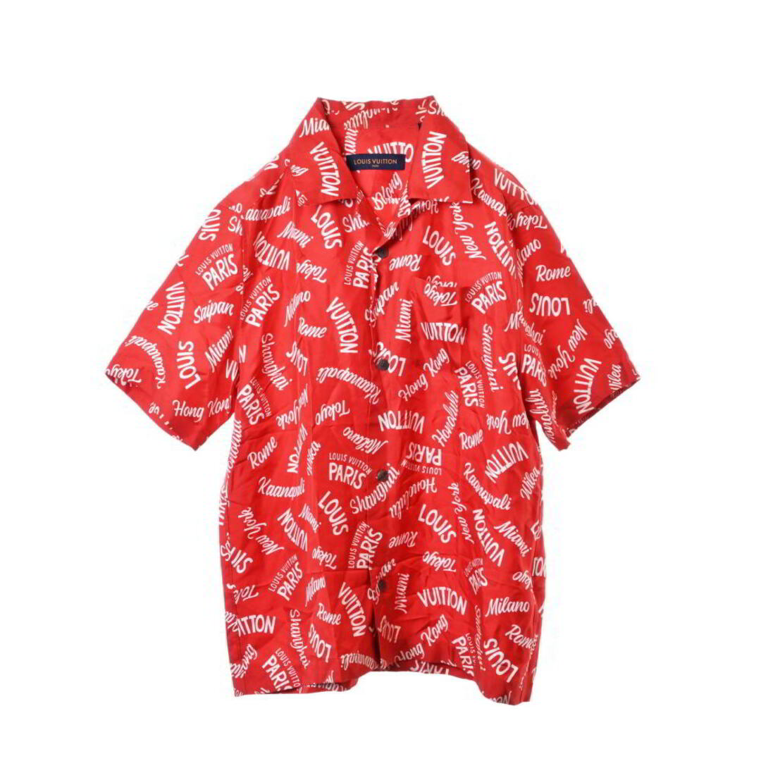 LOUIS VUITTON シルク オープンカラー 半袖シャツ | フリマアプリ ラクマ LOUIS VUITTON シルク オープンカラー 半袖シャツ | フリマアプリ ラクマ