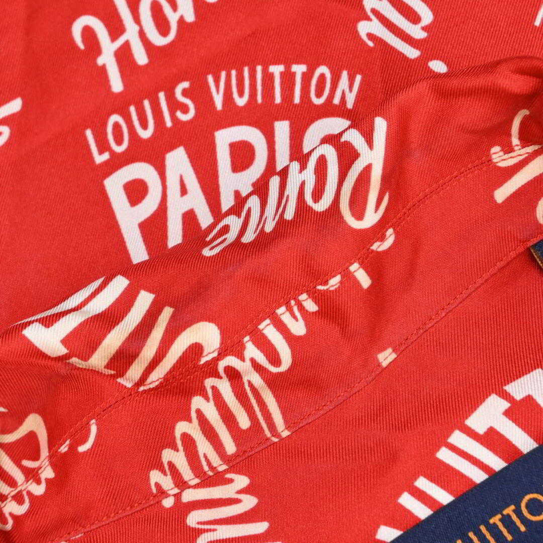LOUIS VUITTON - LOUIS VUITTON シルク オープンカラー 半袖 LOUIS VUITTON - LOUIS VUITTON シルク オープンカラー 半袖