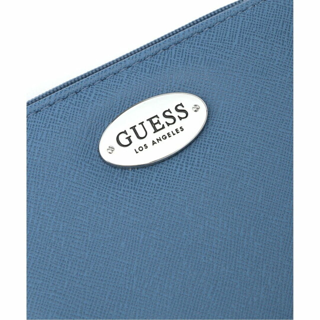 GUESS(ゲス)の【インディゴブルー(DEN)】(W)EASTOVER Slg Snap Id Wallet レディースのファッション小物(財布)の商品写真