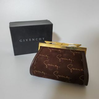 GIVENCHY - ジバンシィ がま口 小銭入 ブラック 黒 ゴールド金具 美品 ...