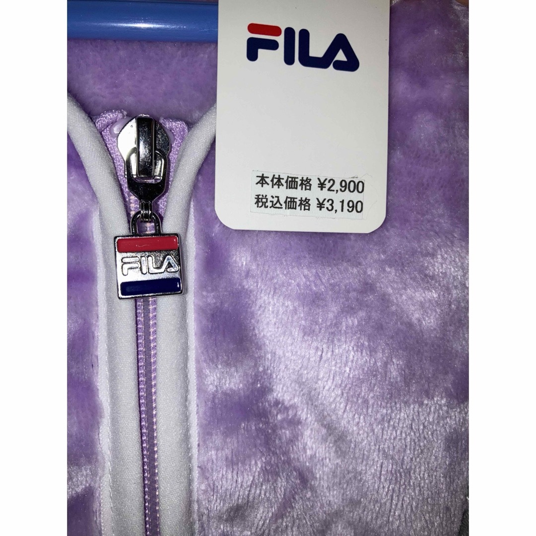 FILA(フィラ)のFILAフリースジャケット160cm キッズ/ベビー/マタニティのキッズ服女の子用(90cm~)(ジャケット/上着)の商品写真